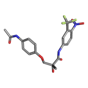3D Structure of Andarine